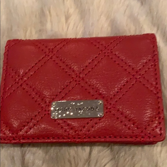 Marc Jacobs small quilted leather card case